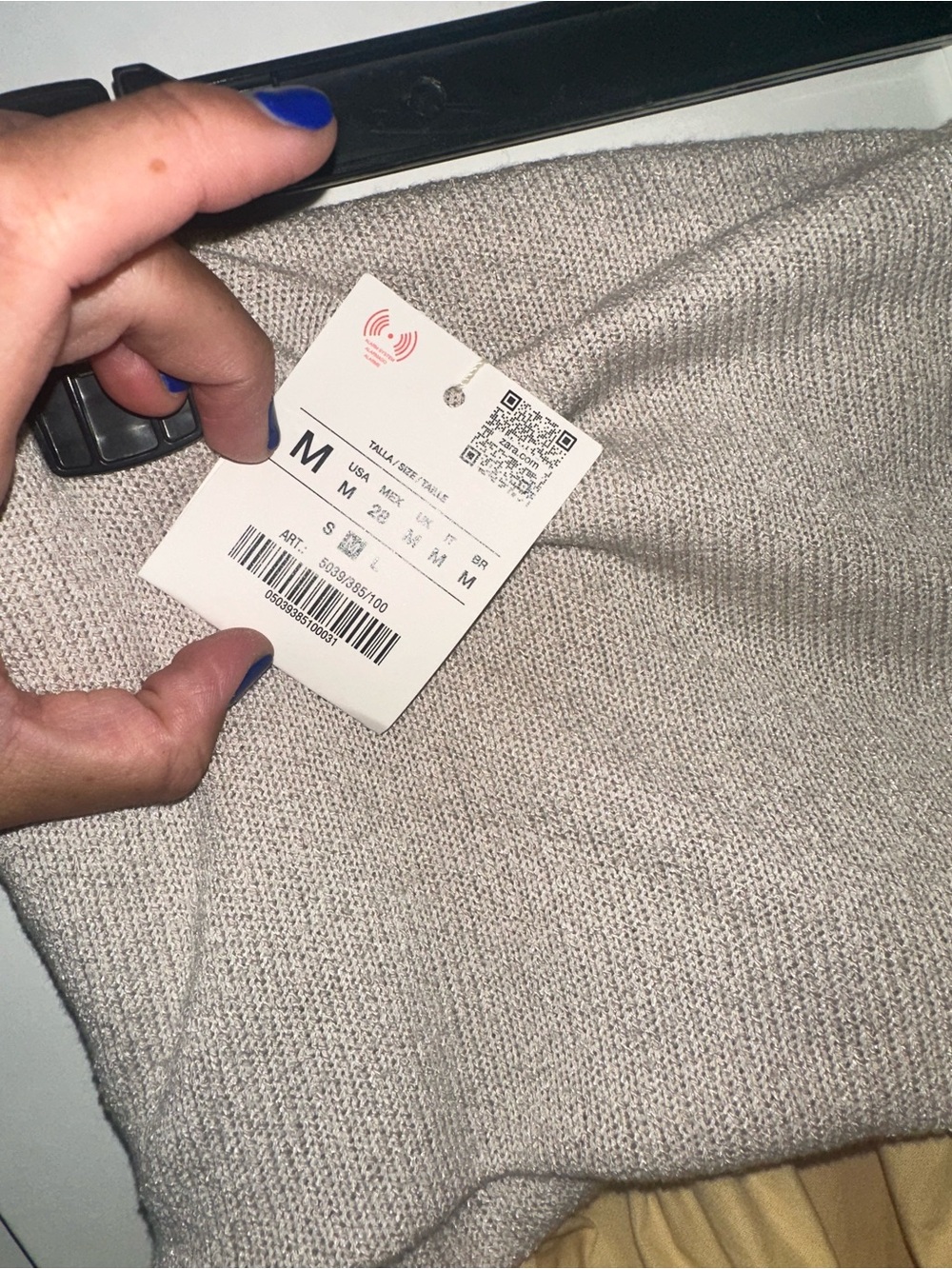 NWT Zara Contrast Fajin Skirt Also known as the Contrast Cummerbund(convertible) - Picture 14 of 14